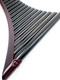 Youyyou Ebony Panflute Professional Performance Master Collection Collection Pure Pure Handmade 22/25 Tube G / C Instrument de guéris