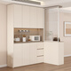 
Yanxi cream medieval style corner side cabinet foyer cabinet integrated screen partition cabinet living room hall cabinet can be customized G329 style 11978 light with track socket