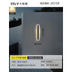 
Outdoor waterproof wall lights minimalist grille lights living room background wall aura lights new line lights Zhongshan lamps 9227-120cm-neutral light