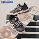 FILA FUSION Fila Fashion Brand Men's Shoes KICK Professional Skateboard Shoes 2025 Spring and Summer Wavy Sole Shoes