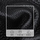 花花公子（PLAYBOY）钱包男士短款真头层牛皮票夹竖款票据卡位钱钞票夹送父亲老公礼物 黑色