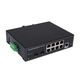 aopre (Opere Internet) industrial-grade managed Gigabit 2 optical 4 electrical 8 electrical 12 electrical 16 electrical POE ring switch lightning protection rail installation Gigabit 2 optical 100 megabit 8 electrical (D828GFS-SFP) not equipped with power supply