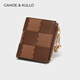 Cahoe Kullo Offizielle Website offizielle Brieftasche für Frauen Kurz Neues 2025 Mode Nische Frauen Kartenbeutel Clutch Frauen Brieftasche Geldbörse Brieftasche Karamell Brown Bohnen Blonde-kk Frauen Bag Geburtstag für Freundin
