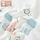 XIQINBAO COMBÉS COMBÉS COMBÉRES NOUVELLES LIEU NOUVELLE-NÉBUTE GRAINES MUSTARDS 50 * 70 cm de grande taille 6 packs (3 pièces de chacune des 2 couleurs) Baby Gauze Diaper 6 Packs 50 * 50 cm petite taille