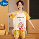 Disney children's pajamas boy Cerro short-sleeved 2025 new summer pure cotton baby boy home clothes medium large children thin N682 Brae chooses armor form [new style] 170 10 sizes [103-112cm/40Jin [Jin equals 0.5 kg]]