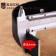 Warrior belt men's new cowhide pin buckle top ten authentic casual and versatile pure brand middle-aged and young business pants belt black [with hole punch]
