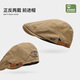 
Yun Jianzhi showed his face, two positive and negative two-beret men's British retro front hat newspaper berets newspaper painter hat female baseball cap black