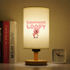Chuangjingyi wählt Loopy Night Light-Paar Rubin Schlafzimmer Bettbeee nie