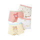 Nido Bear Girls 'Azulador Pure Cotton Boxer Shorts Medium Girls' Niñas 'no PPP Baby Boxer bragas TB1353+TB13554 Pack 130 Peso recomendado 34-42 Jin [Jin igual a 0.5 kg]
