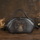 Olfinsi Original Design tragbares Leder Frauenbag 2025 Neue Bag Shell -Tasche Frauen Crossbody Body Weiche Lederumbeltasche Frauen schwarz