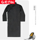 QRJW Long gown of the Republic of China, Mr. Lu Xun, Li Dazhao, teacher, drama jacket, costume, May 4th youth gown, performance costume, dark gray gown (+ hat), height 170, recommended 125-145 Jin Jin is equal to 0.5 kg