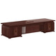 Aosenmingxin Chinese solid wood office desk and chair boss table ebony wood general manager office chairman high-end executive desk 2.4 meters boss table