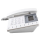 
Deli 13567 landline phone battery-free business office home landline office large screen wired telephone with alarm function white