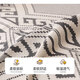Breeze Sofa Cover 2024 New Sofa Cover Thickened Sofa Release All-Inclusive Anti-Slip Sofa Cover Blanket Gilsey-Orange 180-380cm [Suitable for four-person sofa]