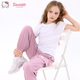 Pantalones de Hello Kitty Pantalones de trabajo de verano de verano Pantalones de moda y pantalones casuales a prueba de mosquitos KZ830 Caki 160