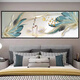 Dincmei Dingchuangmei bedroom bedside decoration painting stickers self-adhesive living room room master bedroom hotel guest house background wall mural stickers 01. Meditation width 180cm-height 60cm (recommended 1.8m bed) with adhesive on the back (high-definition waterproof, peel and stick)