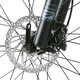 XIDESHENGENBEBOT BIKE SONNE 700 SHIMANO 18-Gang-Ölbremse 27,5-Rad Aluminium Rahmen Fitnessbike Sunny gelb/gebürstet Silber 17 Zoll