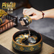 Tao Jusheng Enamel Jianzhan Stone Mill Kung Fu Tea Set High-end Home Office Lazy Automatic Tea Set Complete Gift Automatic Tea Set + Tea Tray (Gift Box)