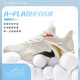 Anta AirSpace 丨 Zapatos de baloncesto para niños zapatos de baloncesto para niños zapatos deportivos para niños grandes 2024 Spring y otoño Nuevos zapatos para correr resistentes al aire libre [espacio aéreo] marfil blanco 1105-5 Tamaño 34