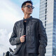 
Duhan motorcycle riding suits for men and women motorcycle four-season jacket racing suits street commuting anti-fall knight suits D-082 black tops - Honor version XL