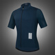 WOSAWE (WOSAWE) bicycle and riding suit men's long-sleeved tops in spring and summer quick-drying breathable and sweating road bike mountain bike bicycle suit royal blue short-sleeved L (suitable for 70-80 Jin [Jin equals 0.5 kg])