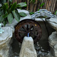 
Quanyun Rockery Fish Pond Waterfall Waterfall Waterscape Ornament Circulating Water Fish Tank Garden Balcony Fengshui Wheels Produce Money Landscape Decoration Length 1.81.83 Height]5052+9039+5010