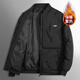 Delhui Cotton Coat Men's Hiver Cotton Coat Coll de baseball masculin de base et de pain à pain à la mode et à la mode de couple décontracté et lâche LG-A347-9898 KAKI 2XL - (140jin [Jin est égal à 0,5 kg] -150jin [Jin équivaut à 0,5 kg]))