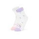 Skechers children's unisex socks short socks L225K044 Pleasant Sea/Pure White L