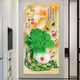 Dincmei Top Creation Beauty New Chinese Entrance Entrance Decoración Decoración Pintura Autoadhesivo Sala de estar Corredor Corredor Pegatinas de pared 3D Pintura de paisaje tridimensional 3d Pintura de paisaje 081. Bamboo Informe de seguridad Ancho de seguridad 30 cm-Altura 60 cm Pintura autoadhesiva [con pegamento en la parte posterior]