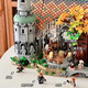 Совместимо с строительными блоками Lego City Home 21330 Рождественский дом здание улицы, мальчики, 1 июнь, подарки, Властелин колец долины 6167 Гранулы