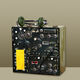 Radio transmitter retro nostalgic vintage wireless handmade code civil telegram model props decorative ornaments 1369 models
