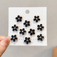 Daiyan neckline anti-glare concealed buckle clothes chest fixed brooch button accessories pins sewing-free artifact invisible small buckle anti-glare concealed buckle random 10 pieces