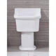 Balcony ceramic mop pool household high-leg split floor-standing mop pool basin large bathroom mop pool 58 cm Taiwan controlled drain 20 cm pillar