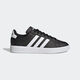 Adidas Neo Herrenschuhe 2025 Sommer neuer dreistreifen weiße Schuhe leichte Freizeitschuhe Low Top Sports Schuhe Student Board GW9196 Schwarz/Weiß 44 (270 mm)