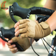 MOONMOON cycling gloves half-finger short-finger mountain bike gloves men and women summer thin breathable shock-absorbing bicycle equipment