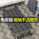 Moon Exploration Faltbett Einbett Nickerchen Home Einfaches Mittagessenbett begleitet tragbare Multifunktionslager-Bett-Büro-Lounge-Stuhl Einfacher Drei-Bein-Rundrohr 56 cm (Bild zwei)