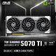 ASUS TUF GeForce RTX 5070 Ti O16G GAMING eSports gaming graphics card