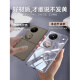 Mengqi Adecuado para Huawei Pocket2 Mobile Telephone Case Pocket 2 Caja de tesoro de la pantalla plegable Caja protectora transparente de cuero genuino Genuino Tarada completa Soporte de anillo de moda de moda Hard Shell Hard Shell Hom y Women Pocket 2 [Concha transparente] Alta definición Alta transparencia