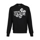 VERSACE JEANS COUTURE奢侈品男装男士圆领字母印花卫衣长袖T恤12127礼物 黑色 M