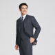 Youngor (Youngor) Suit Men's 295 Sea Tops Tops Wool Plaid Lana pura Pura Soft y cómoda Centro Comercial del mismo estilo Azul Yotn217295 Fiy Top XL 180/100a