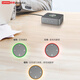 ThinkPlus Lenovo (thinkplus) video conferencing pocket speaker AI smart version portable external desktop computer desktop Bluetooth microphone speaker integrated silver