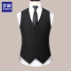 
Romon Suit Vest Men's Vest 2025 Spring and Summer New Fashionable Formal Business Casual Suit Horse Clip Men Blue XL Recommended [121-140Jin [Jin equals 0.5 kg]]