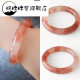 Colección de pulseras Dunzhu Graffcarny Xinjiang Gold Silk Jade Pulsera High Ice Gem Light Non-Taicui Hetian Jade 55 Certificado de inspección nacional/53.5 Boca de anillo/HW4839 Seda de oro