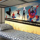 Carloland Avengers Poster Marvel Wandaufkleber Spider-Man Captain America Dekorieren Sie das Schlafsaal Extra Large Tapete FY (PP) 1484 Breite 160 cm 80 cm