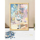 Chuangjingyi's selection of puzzle building blocks for girls with frames, the fifth personality puzzle 1000 pieces of memory little girl with wooden frame handmade A10975-Little girl 52x38 cm (canned without photo frames) 500 pieces