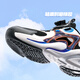 Anta children's sandals men's big children's beach shoes 2024 summer Baotou breathable knob button sports class sports frame shoes black/white/middle blue 6995H-1 38