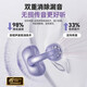 Huaqiangbei New Model 2025 New Model丨Big First Release Bluetooth Ear Clip Type Open Ear Bone Conduction Sports Wireless Suitable for Huawei Apple Xiaomi Starlight White Surround Sound I Comfortable for Long-term Wear丨Super Long Battery Life丨Super Clear Calls丨Can’t Get Away