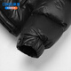 Kangbo [Clearance außerhalb der Saison] Hochdown-Volumen männliche und weibliche Paare gleiche glänzende Entenjacke Black M (115-130jin [Jin gleich 0,5 kg])