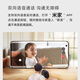Xiaobai has connected to Mijia camera wireless wifi ultra-high-definition monitor for home use 360-degree no blind spots with night vision panoramic rotation indoor home mobile phone remote dialogue [support Mijia APP] Two-way call + smart tracking
