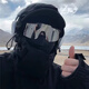 Senyi Radsportgläser Herrenbergsteiger im Freien Sport winddurchdrücklicher Fahrrad Mountainbike Brille Sonnenbrille Brille Frauen Schwarzes Rahmen Silber Objektiv (ein Paar)